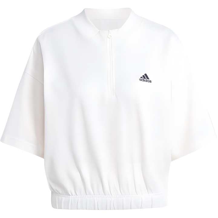 Adidas Adidas Drop Shoulder Sleeve T Shirt Women's White