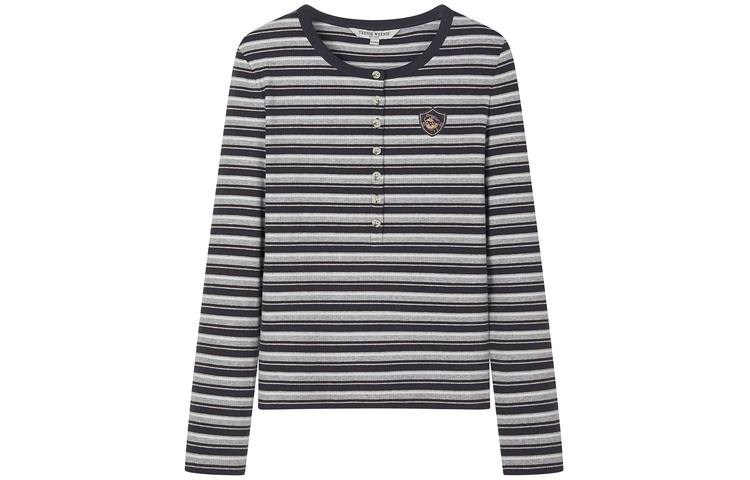 Teenie Weenie T Shirts Women's Crew Neck Moderate Straight Fit