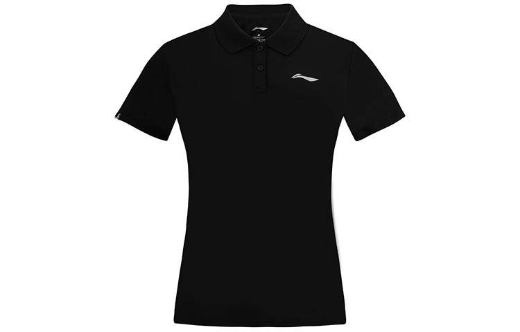 Li-Ning Li Ning Polo Shirt Women's Black