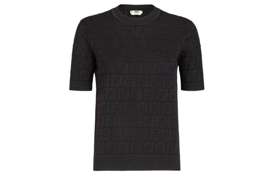 FENDI By Marc Jacobs Cotton And Viscose Jumper Black