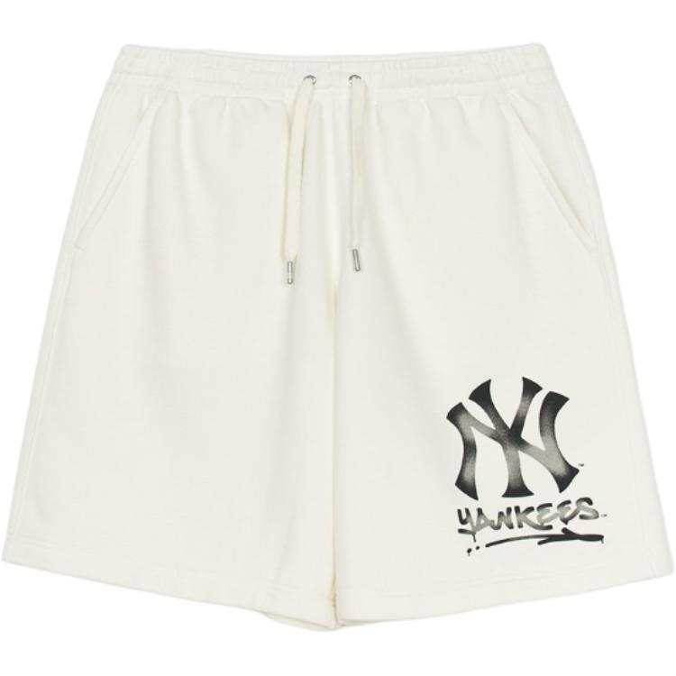 MLB New York Yankees SS25 Casual Shorts Unisex White