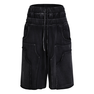 DND4DES Casual Shorts Unisex Dark Gray