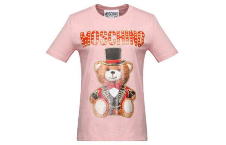 MOSCHINO Regular T Shirt Women's Pink