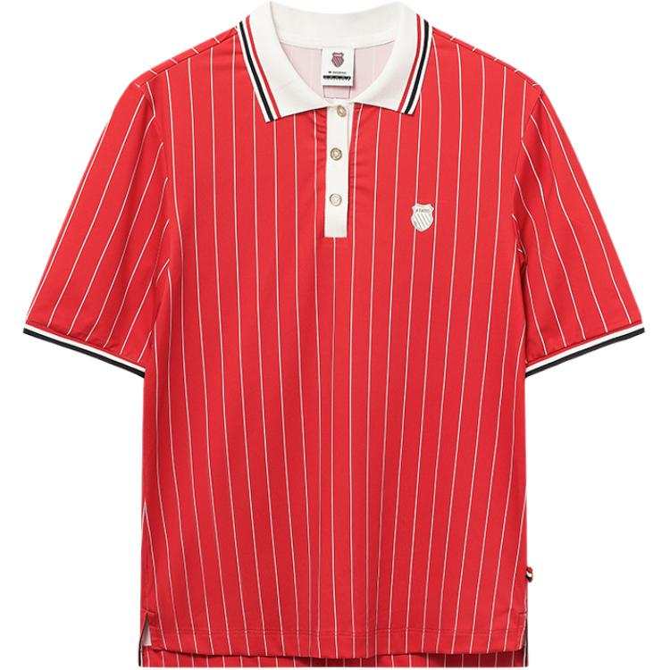 K·SWISS T Shirts Women's Stand Collar Moderate