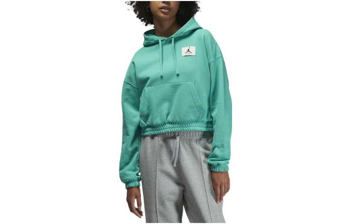 Jordan Jordan Sweatshirts Women's Green Hooded Moderate Other