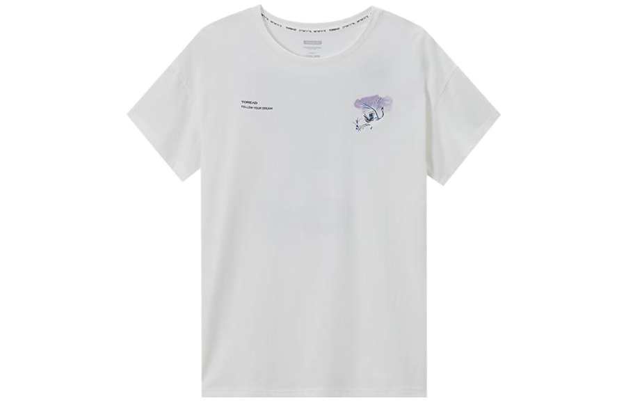 TOREAD T Shirts Women's Crew Neck Moderate Straight Fit