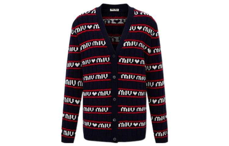 MIU MIU SS22 Cashmere Sweater Women's Black