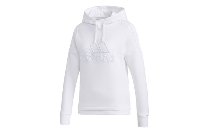 Adidas Adidas Sweatshirts Women's White Hooded Moderate Regular