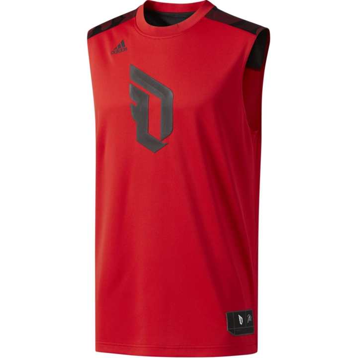 Adidas Adidas Dame Lillard Jersey Basketball Jersey Men's Red