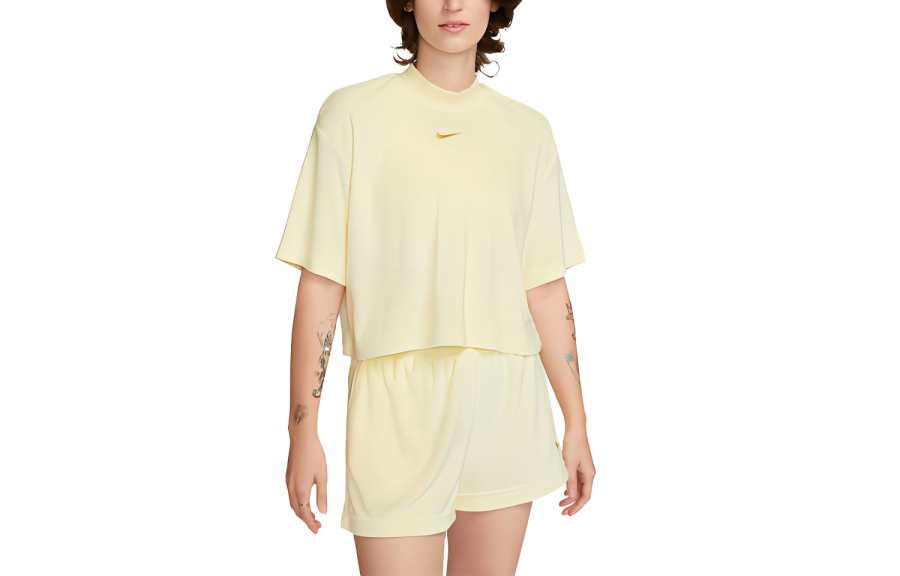 Nike Nike T Shirt Women's Light Lemon Yellow Green