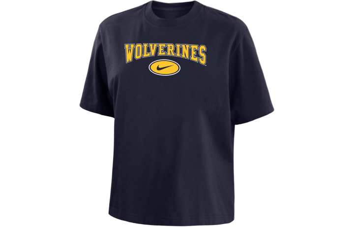 Nike Nike Michigan Women's Nike College Boxy T Shirt