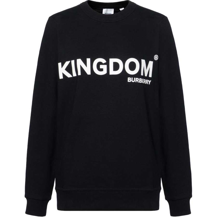 Burberry Sweatshirt Women's Black White
