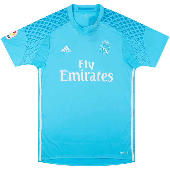 Adidas Adidas Real Madrid Fly Emirates Soccer Jersey Fan Edition Men's Blue