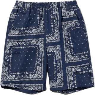 GU X UNDERCOVER Casual Shorts Unisex Marine Blue Moderate