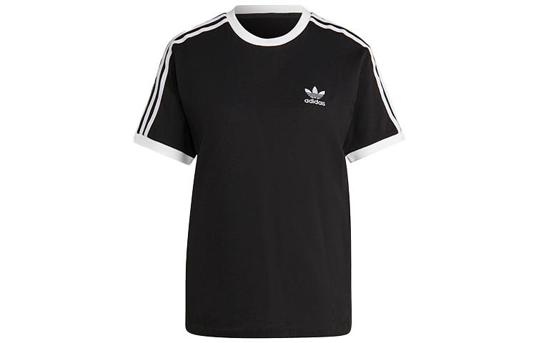 Adidas Originals ADICOLOR CLASSICS 3 STRIPES T Shirt Women's Black
