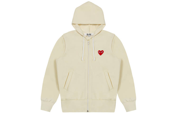 CDG Play Sweatshirts Women's Hooded Moderate Cardigan