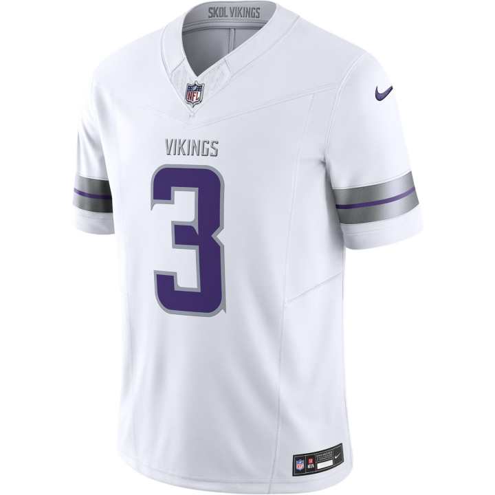 Nike Nike Jordan Addison Minnesota Vikings Men's Nike Dri-FIT Nfl Limited Football Jersey