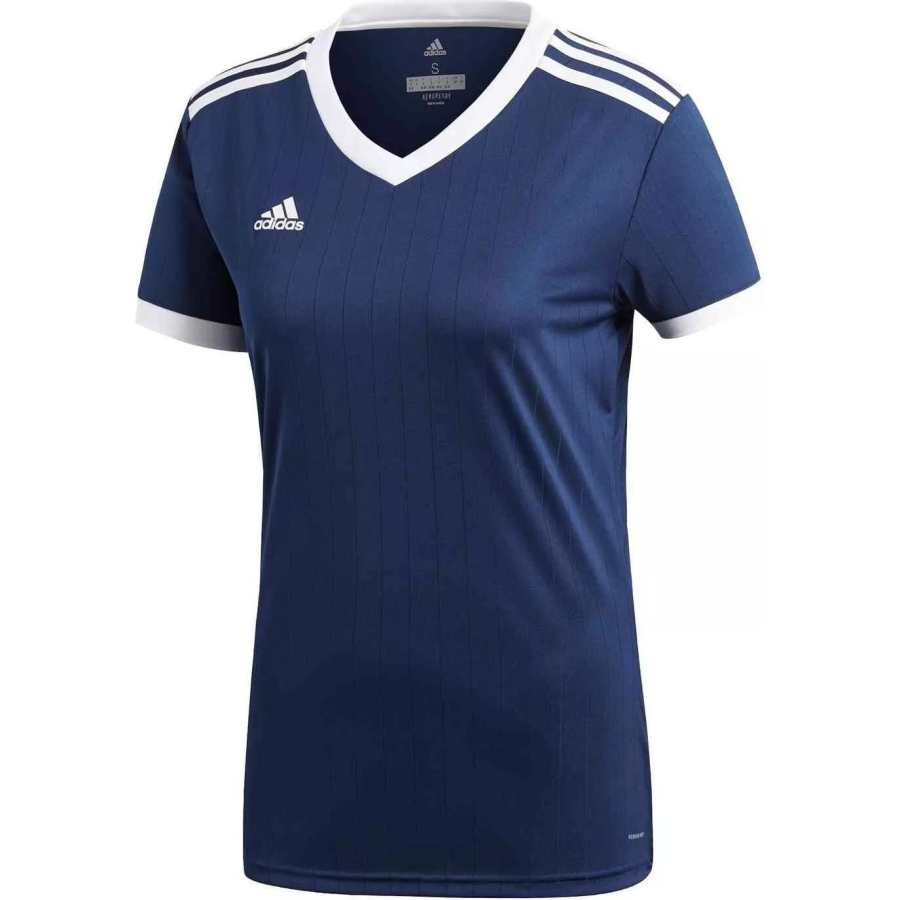 Adidas Adidas T Shirts Women's Blue V Neck