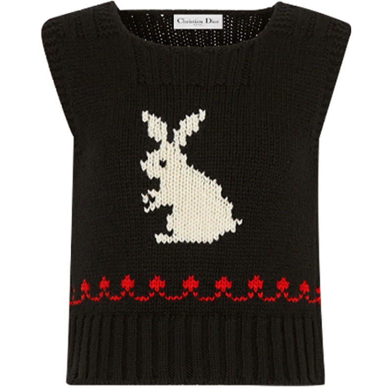 DIOR DIOR FW21 Sweater Women's Black