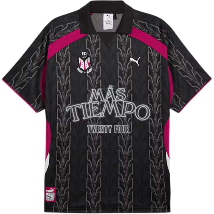 PUMA MÁS TIEMPO TWENTY FOUR Soccer Jersey Men's Black
