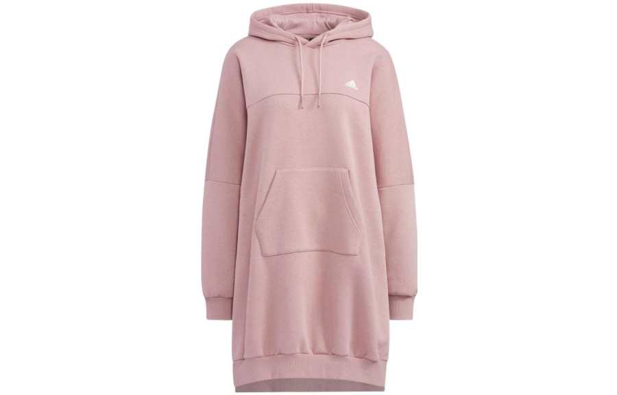 Adidas Adidas Sweatshirts Women's Pink Hooded Moderate Other