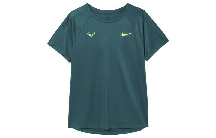 Nike Nike ChallengerRAFA DRI FIT SS24 Tennis Top Men's Geode Water Duck Cyan