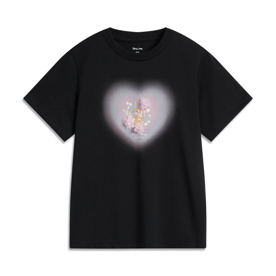 Li-Ning Li Ning Disney T Shirt Women's Black