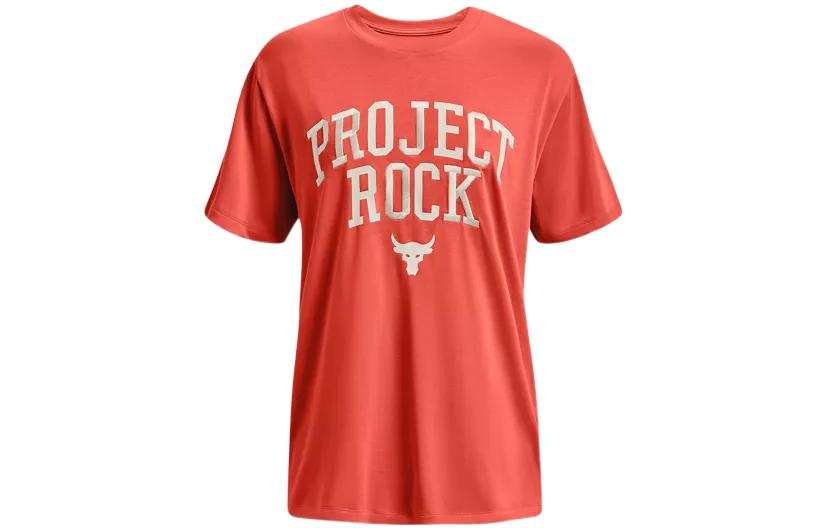 Under Armour Johnson T Shirts Women's Cinnabar Silt Crew Neck Moderate Other