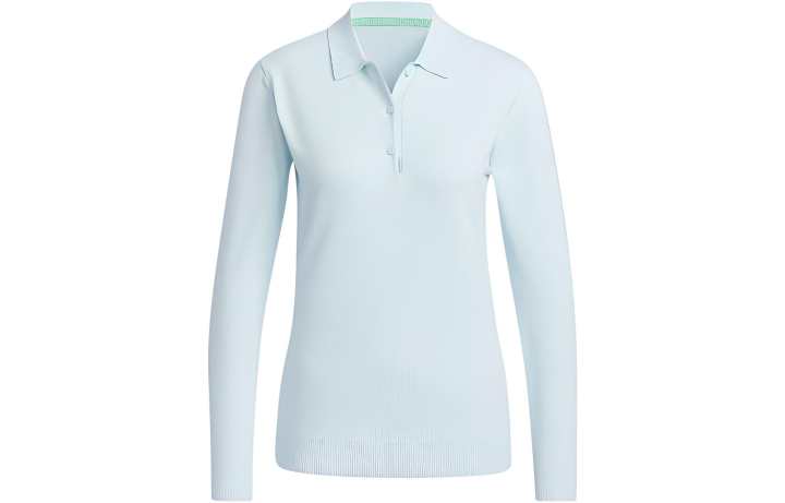 Adidas Adidas Knitwear Women's Blue Lapel Moderate Other