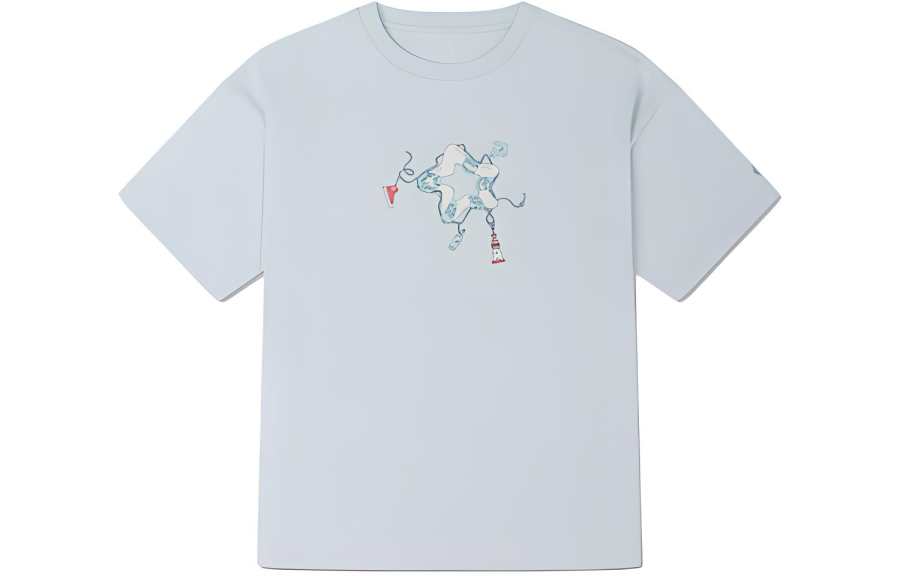 Converse T Shirt Women's Aqua Blue
