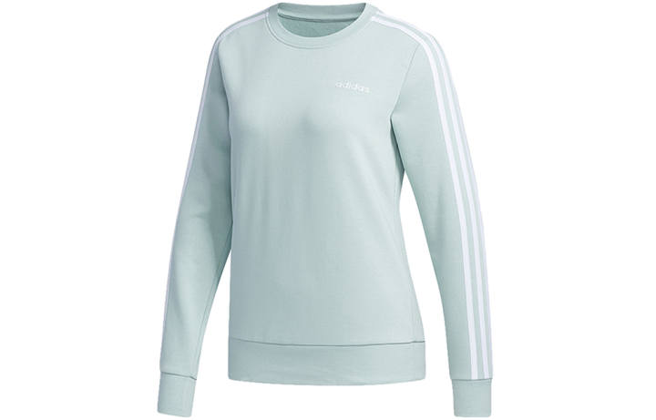 Adidas Adidas Essential Sweatshirts Women's Light Green Crew Neck Moderate Regular
