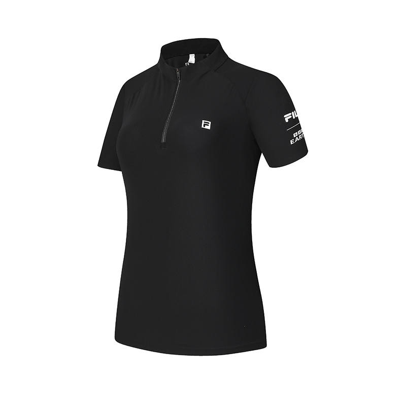 FILA x BBC EARTH Athletics T Shirt Women's Pitch Black