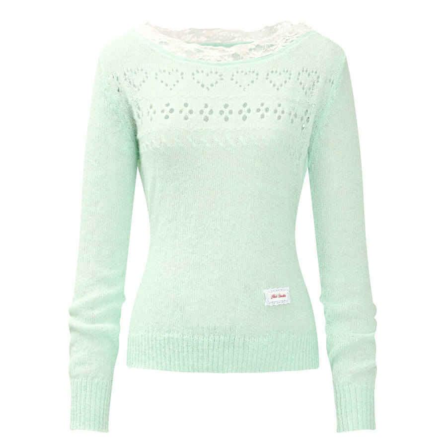 Umoumo NTOT Sweater Women's Light Green
