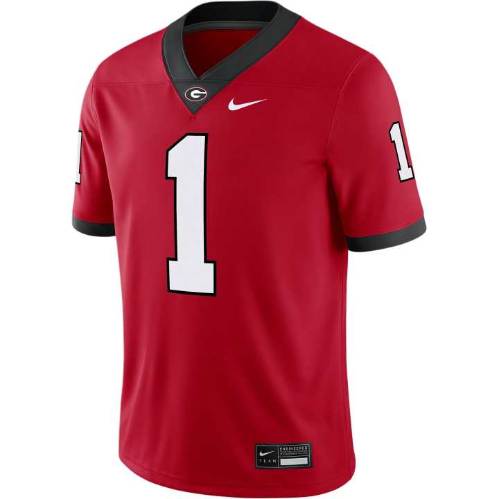 Nike Nike Georgia Bulldogs Men's Nike Dri FIT College Game Jersey