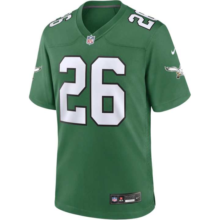 Nike Nike Saquon Barkley Philadelphia Eagles Men's Nike Nfl Game Football Jersey