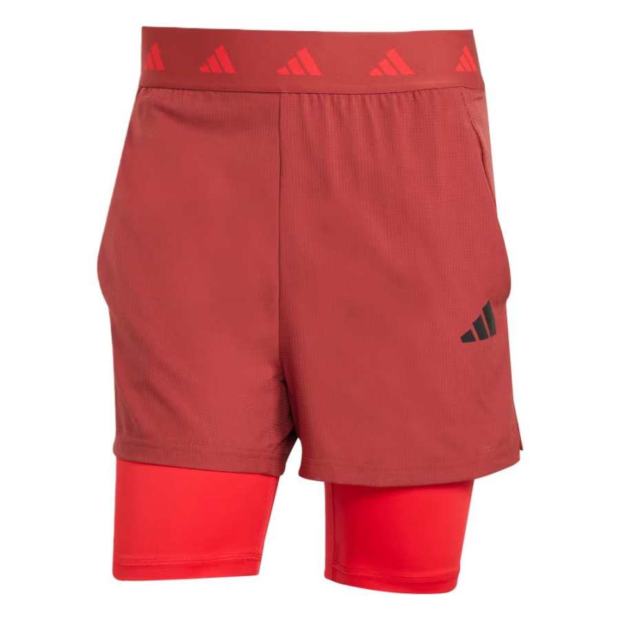Adidas Adidas Free Shipping With AdiClub Gym+ 2 in 1 Shorts