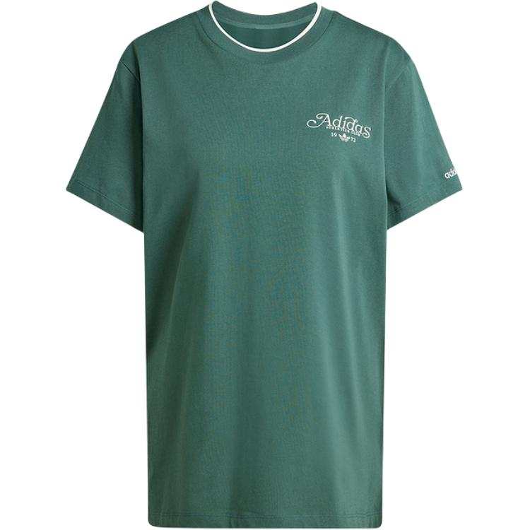 adidas originals Graphic Loose Tee 'Mineral Green'