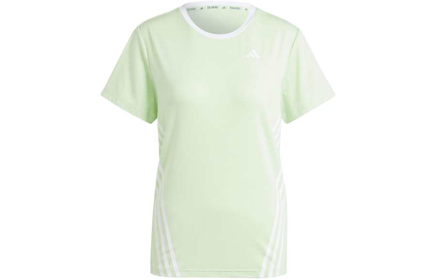 Adidas Adidas T Shirts Women's Green Crew Neck Moderate