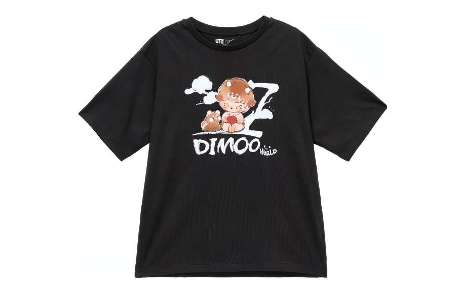 UNIQLO x PAOPAOMATE,LIANMINGKUAN T Shirt Women's Dark Gray