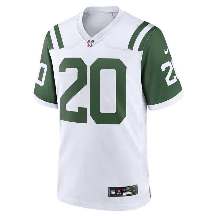 Nike Nike Breece Hall New York Jets Men's Nike Nfl Game Football Jersey
