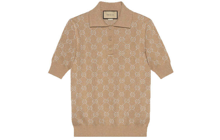GUCCI FW21 Polo Shirt Women's Brown