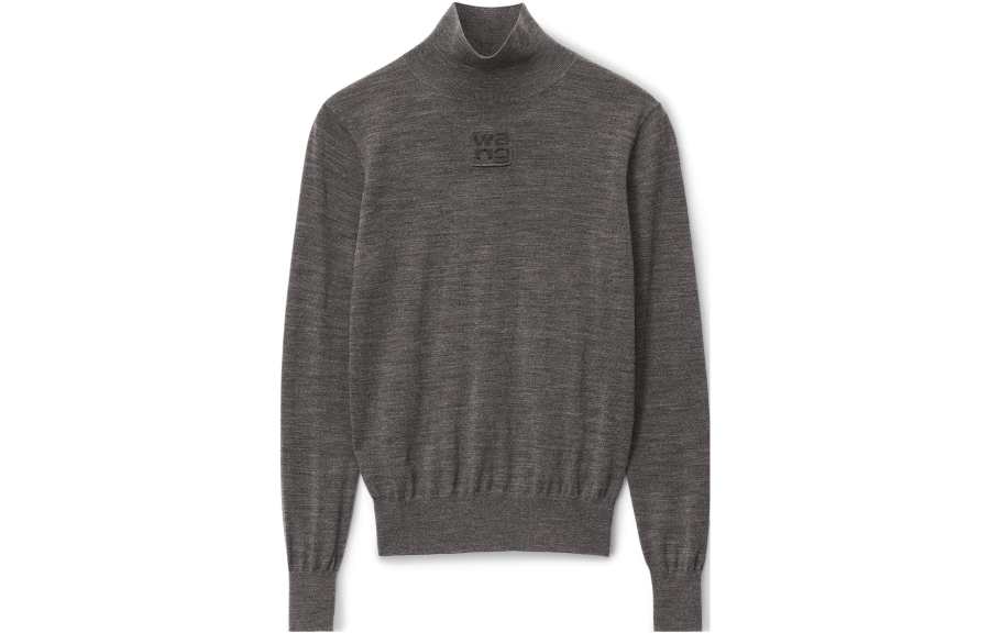 Alexander Wang Sweaters Women's Gray Turtleneck Moderate Other