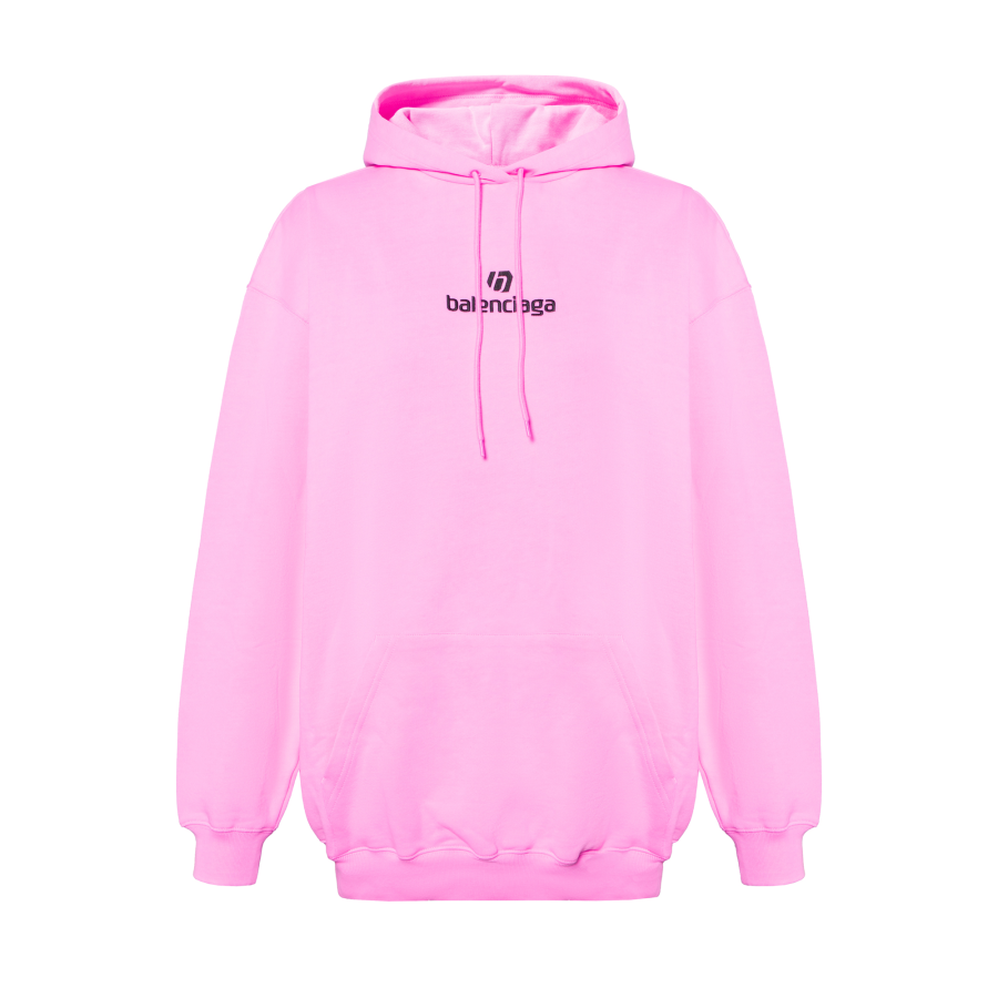 Balenciaga Soccer Hoodie Pink