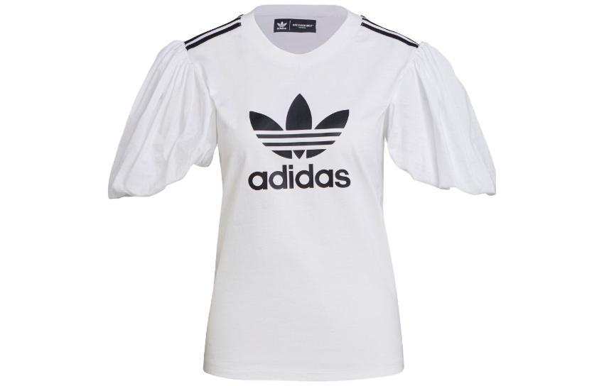 Adidas Originals Puff Sleeve T Shirt Women's White