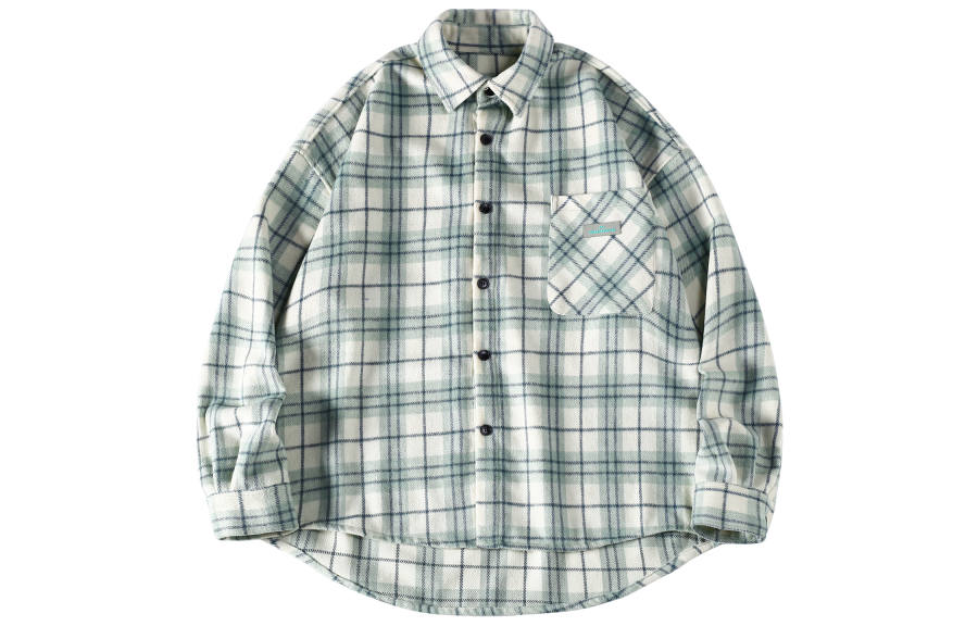 Umoumo Umoumo Shirts Unisex Lapel Moderate Shirt