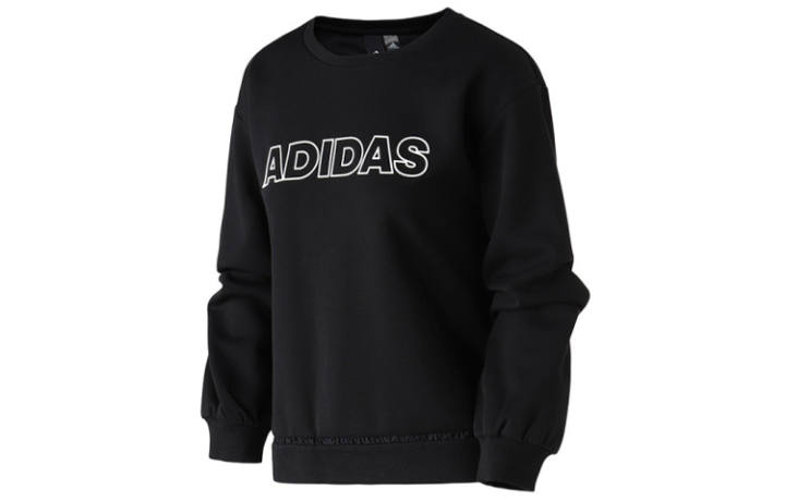 Adidas Adidas Sweatshirts Women's Black Crew Neck Moderate Regular