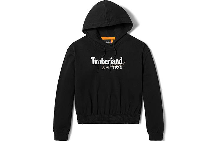 Timberland Year Of The Tiger Collection Sweatshirts Women's Black Hooded Moderate Regular