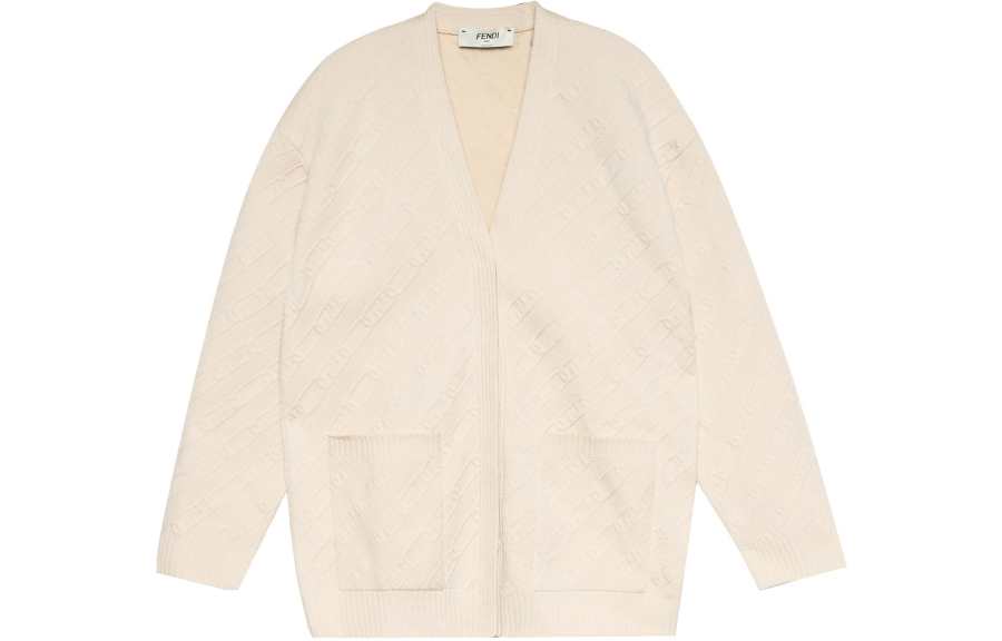 FENDI FW22 Knitwear Women's Ivory