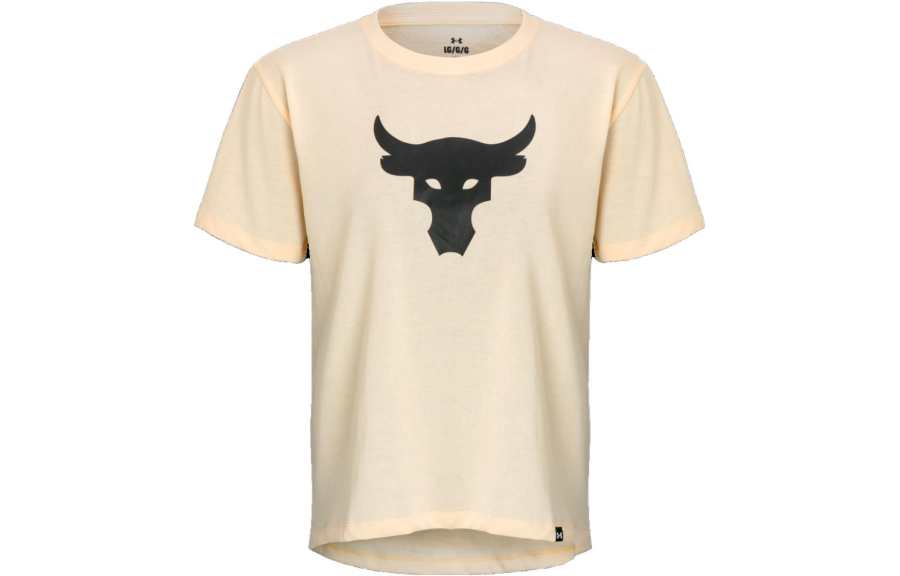 Under Armour Project T Shirt Women's Cream Puff Powder