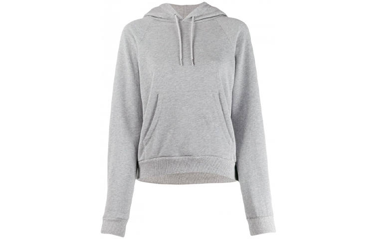 CELINE Sweatshirts Women's Light Gray Hooded Moderate Regular